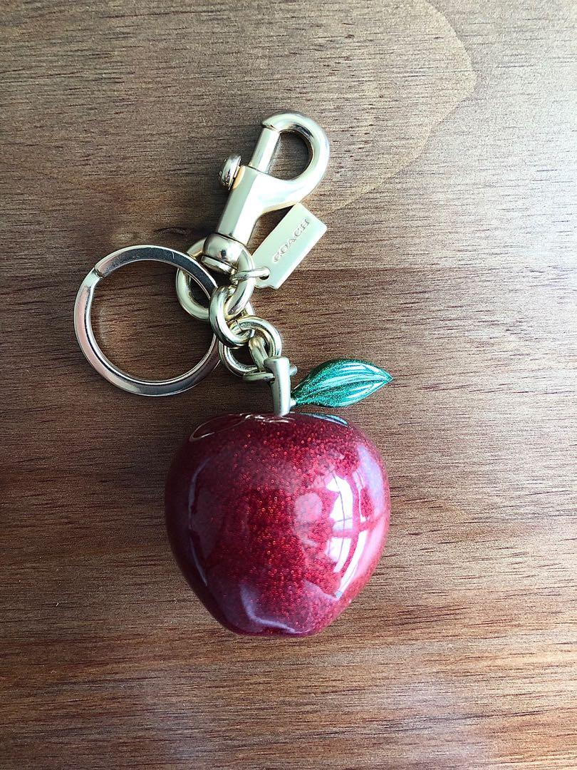 Coach Apple Bag Charm