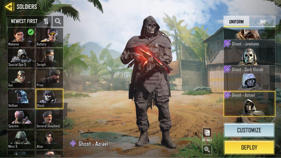 CODM Account Mythic M13 Manta Ray, Video Gaming, Gaming Accessories