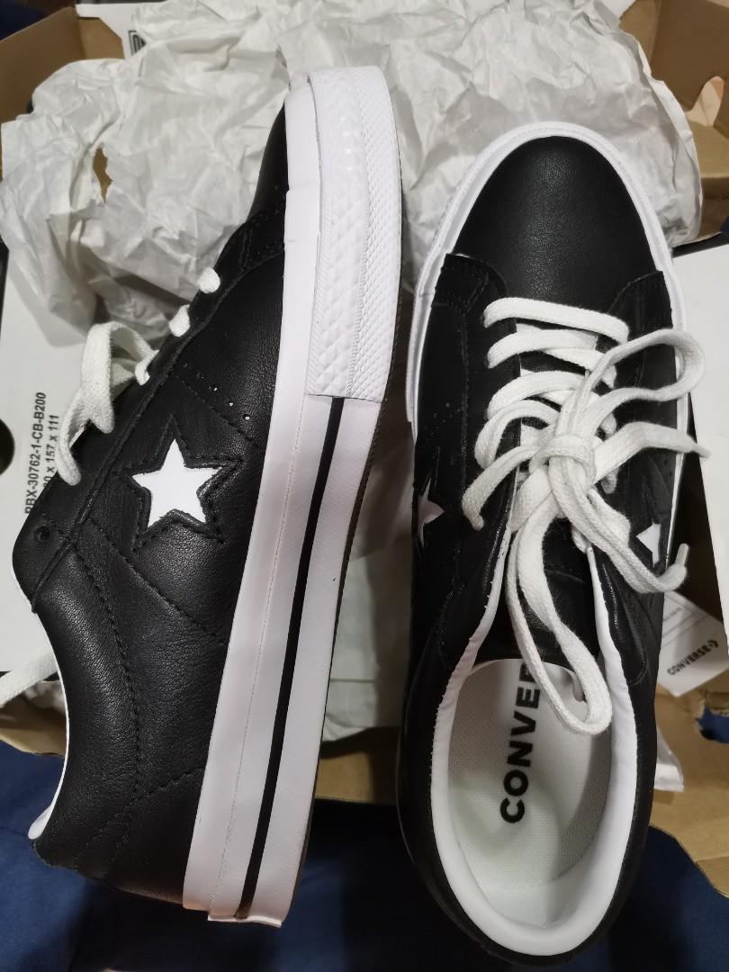 Converse One Star OX Black and White Size US 7 Women s Fashion
