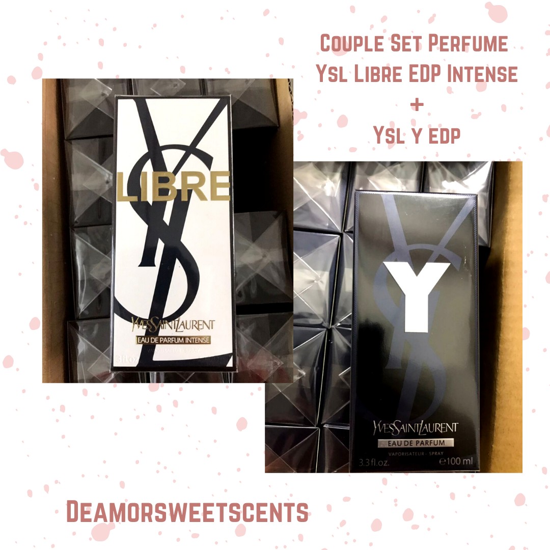 Couple Set Perfume YSL, Beauty & Personal Care, Fragrance & Deodorants