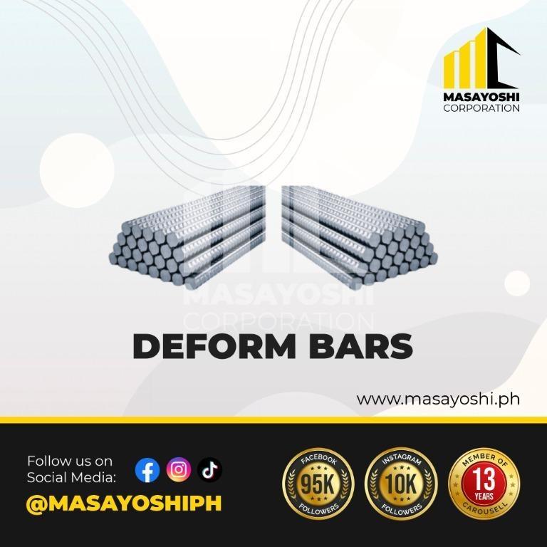Deformed Bar 8mm x 6m Rebar Reinforcement Bar Steel Bars RSB