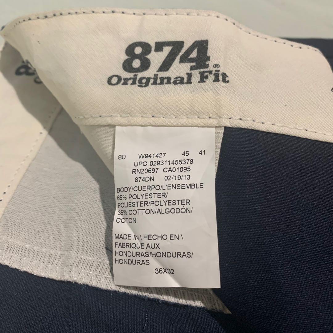 dickies 874 navy blue unisex pants 