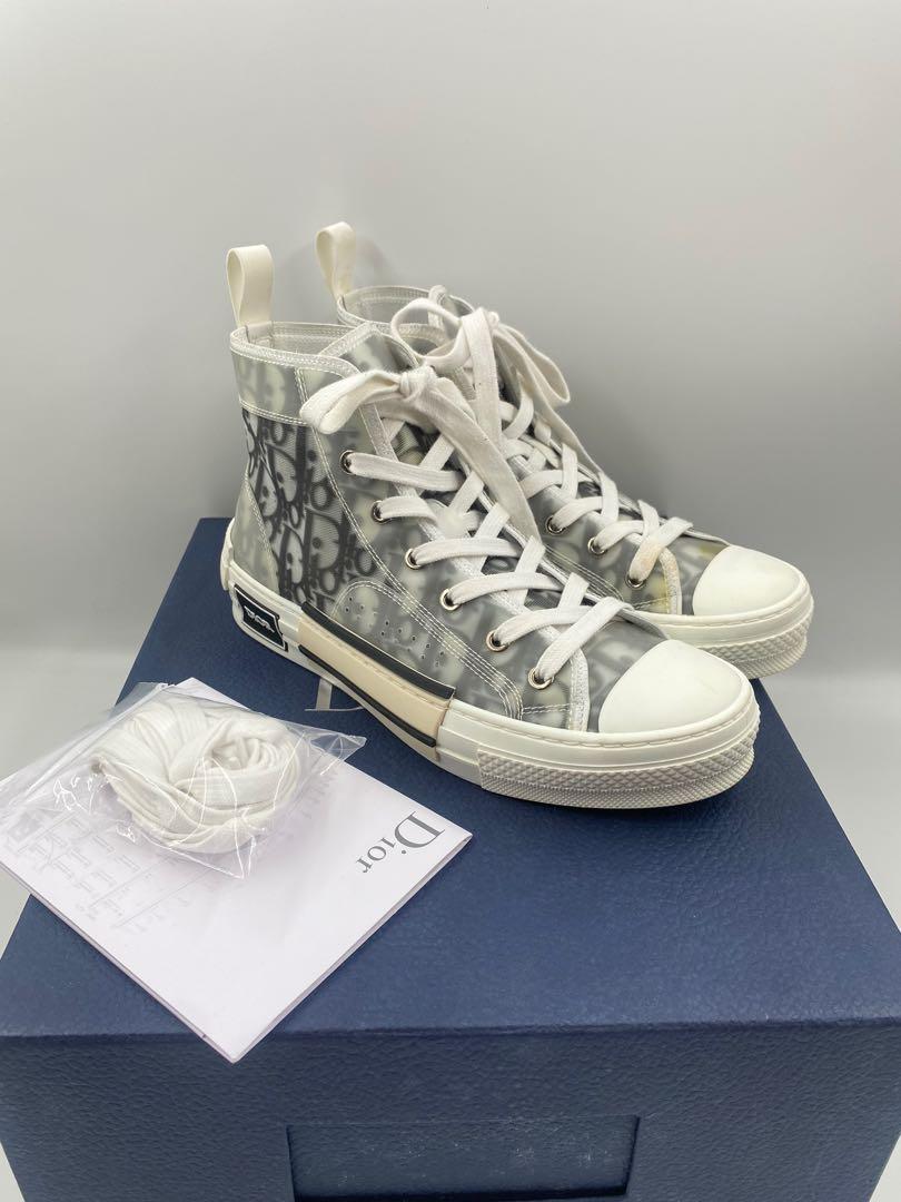 Christian dior discount high top sneakers