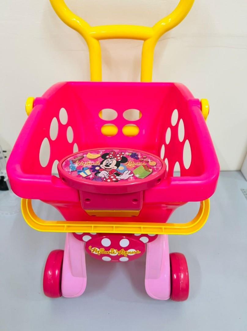 Minnie Mouse Einkaufswagen mit Zubehör Shopping Trolley 