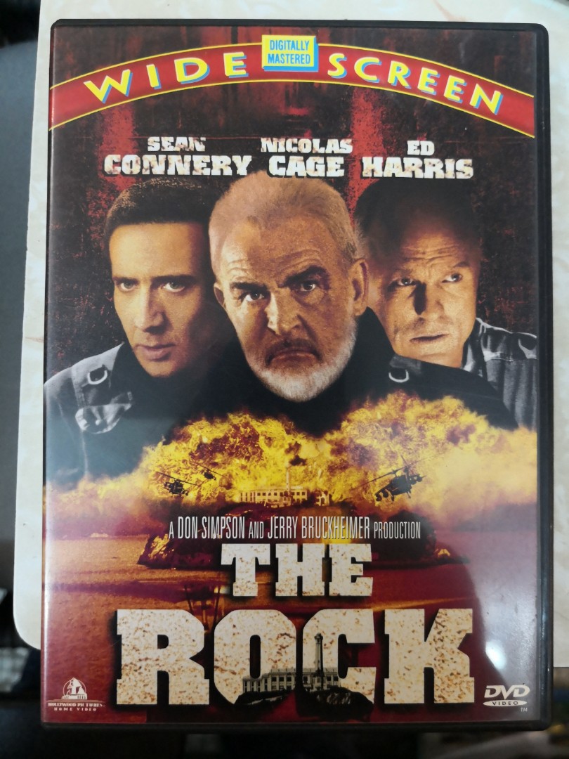 DVD 6021a/7020 石破天驚The Rock 辛康納利尼古拉斯基治艾哈里斯 