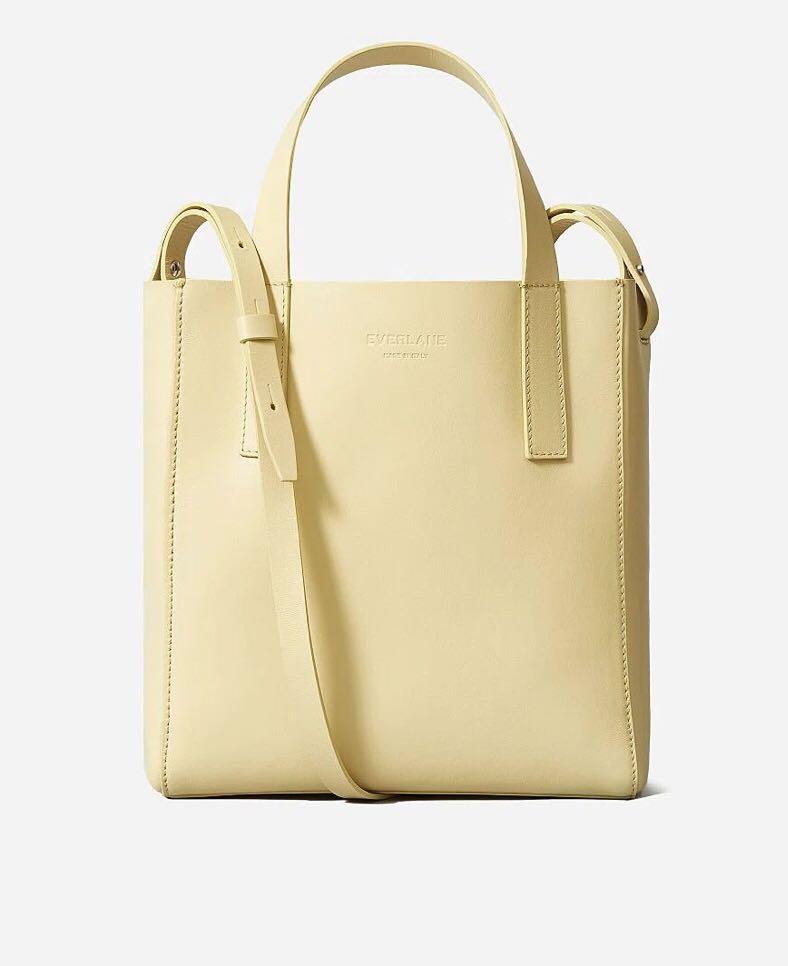 Everlane day tote mini in lemon yellow