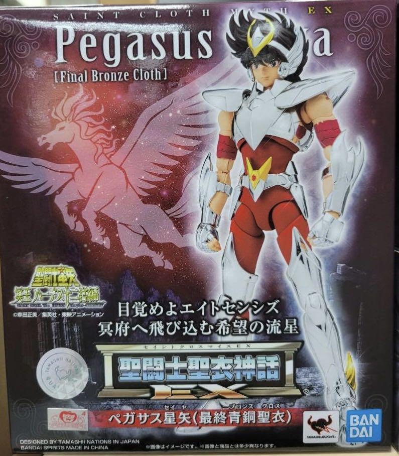 聖鬥士聖衣神話ex 天馬座星矢 最終青銅聖衣 行版 興趣及遊戲 玩具 遊戲類 Carousell