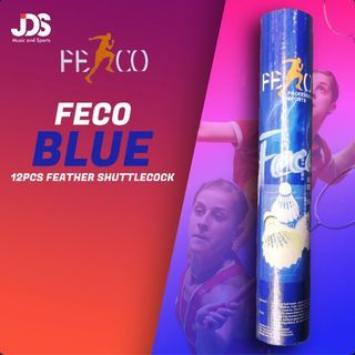 Feco Blue Badminton Shuttlecock