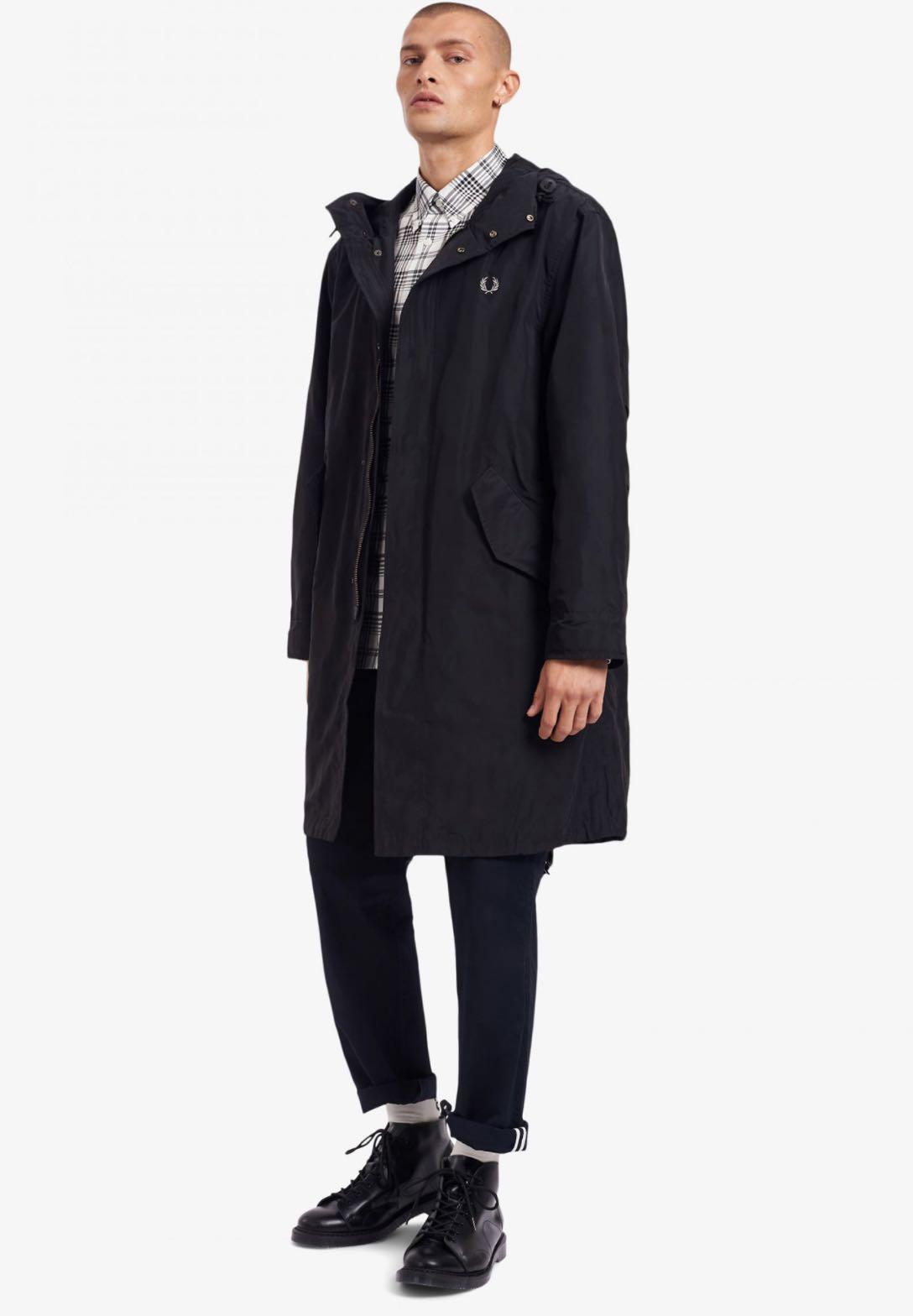 Fred perry peacoat top