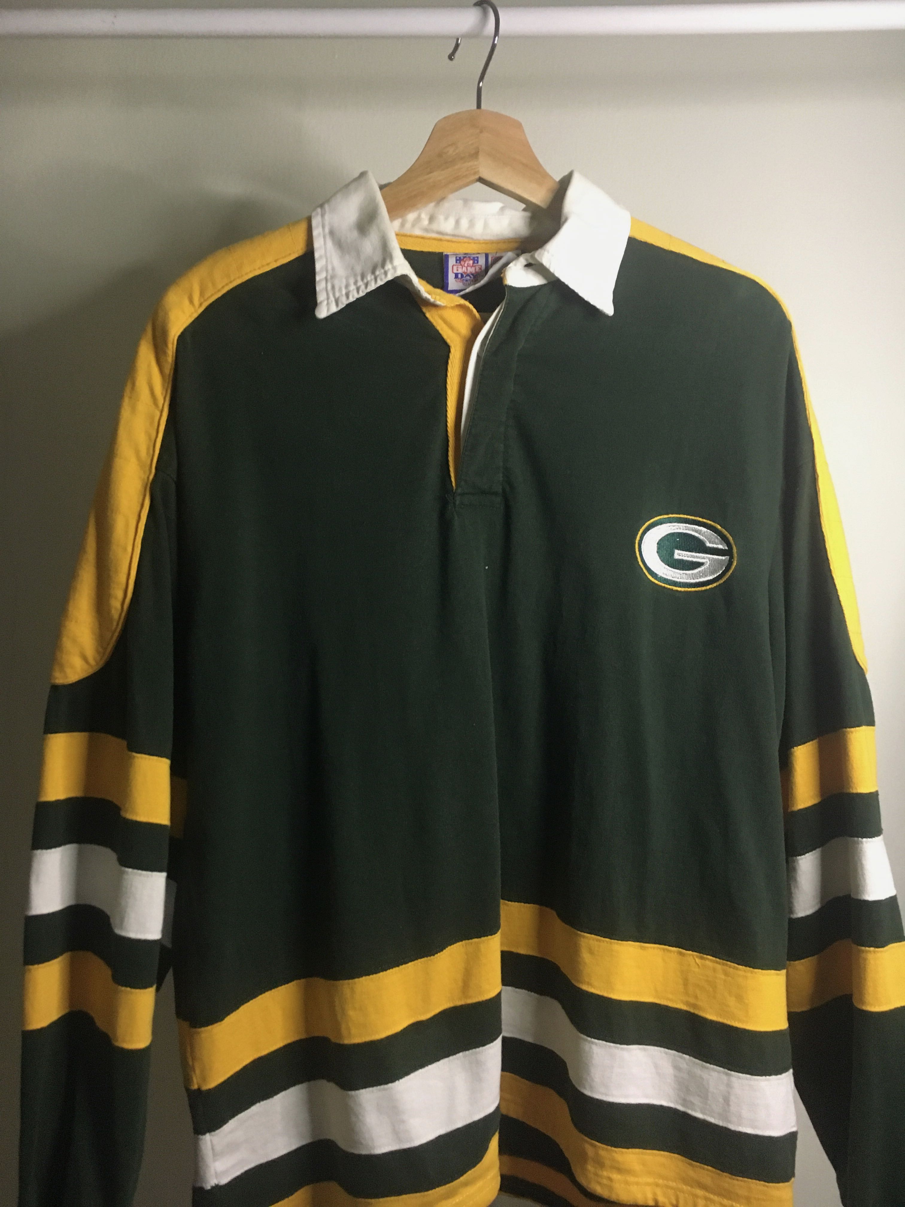 green bay packers rugby shirt Men s Fashion Tops Sets Tshirts