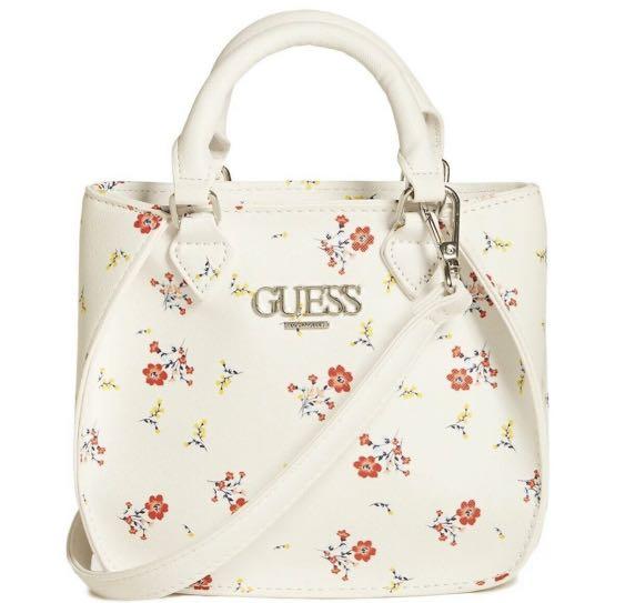 GUESS Floral Print Small Crossbody bag Women s Fashion Bags Wallets Cross body Bags on Carousell