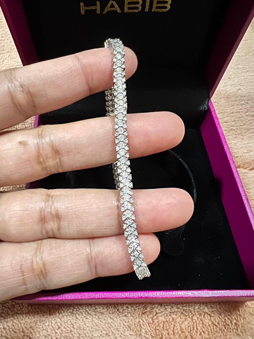 Diamond bracelet outlet habib