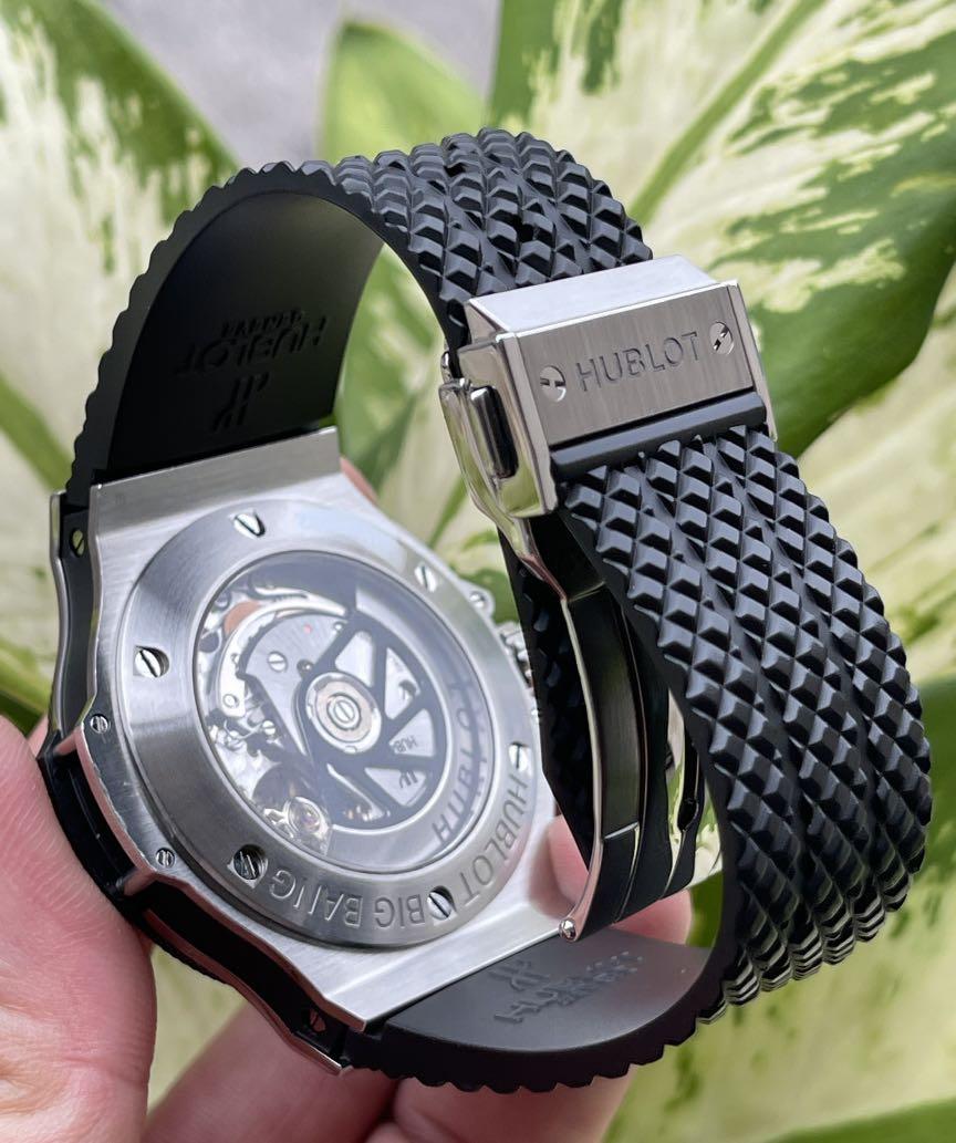 HUBLOT BIG BANG STEEL CERAMIC 44MM Preowned Fullset. Men s
