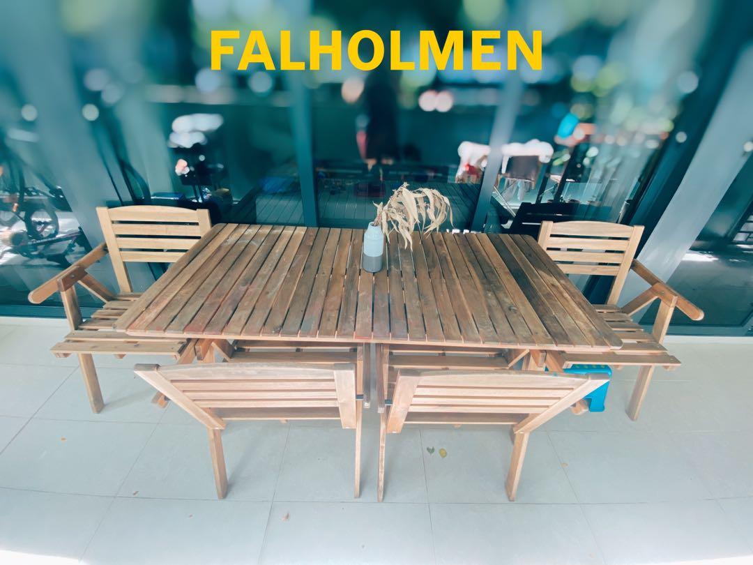 Falholmen table hotsell and chairs