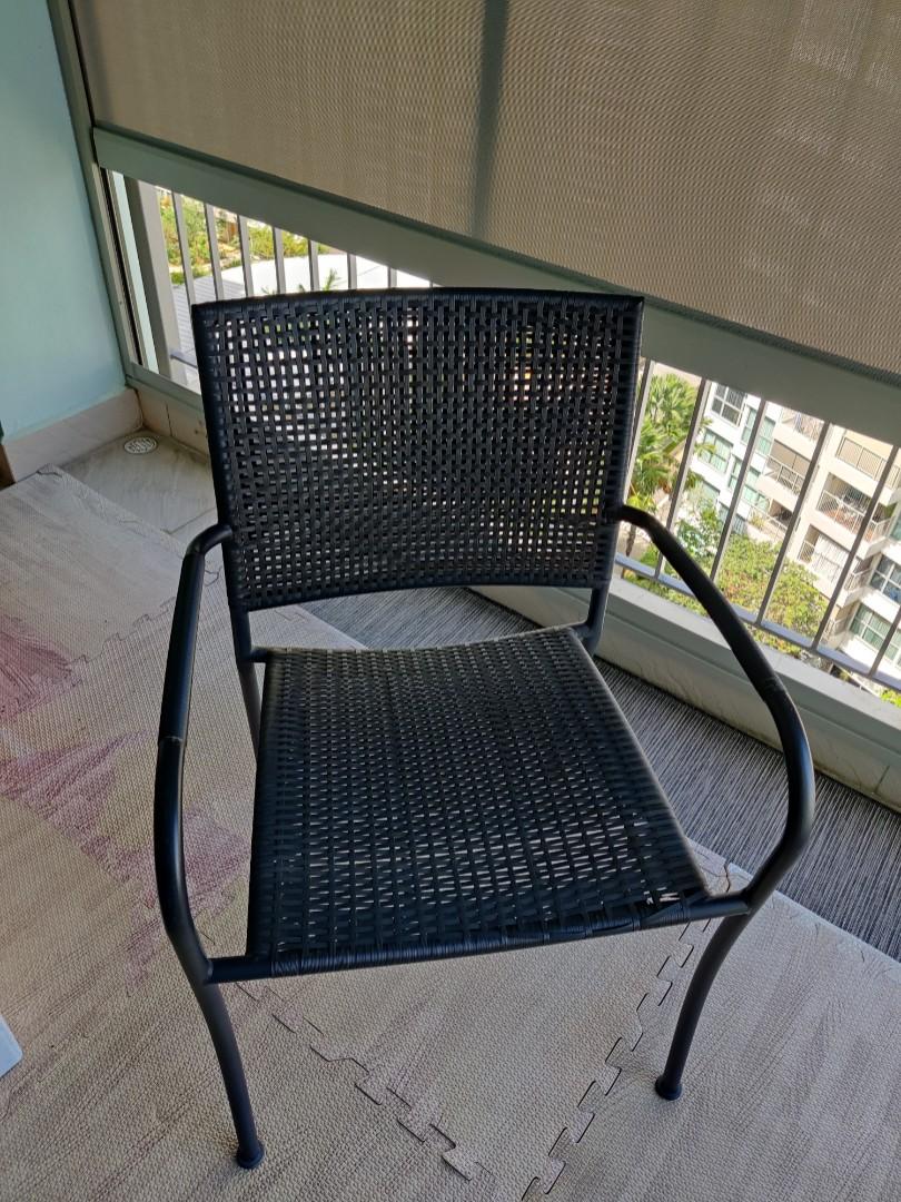 Ikea outdoor chair/ Ikea Chair with armrests, outdoor/ Ikea lacko chair/ ikea outdoor furniture ...