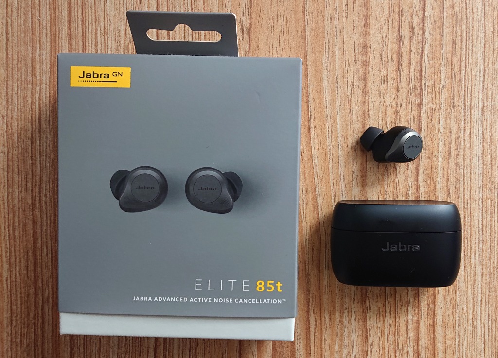 Jabra Elite 85t 藍牙耳機(保養，有單) [注意只有充電盒、左耳，缺右耳 