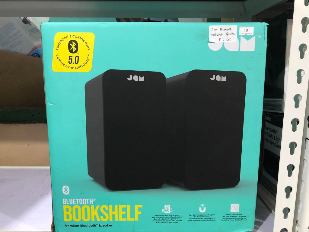 Jam Bluetooth Bookshelf Speaker, Audio, Soundbars, Speakers