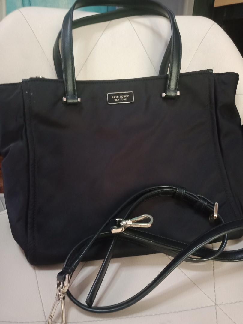 Kate Spade black shoulder bag with sling, Women's Fashion, Bags & Wallets, Shoulder  Bags on Carousell