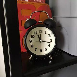 L355 FREE SHIPPING Cute Bedside Alarm Clock CUTE SIZE (Cream, Gray, Black)