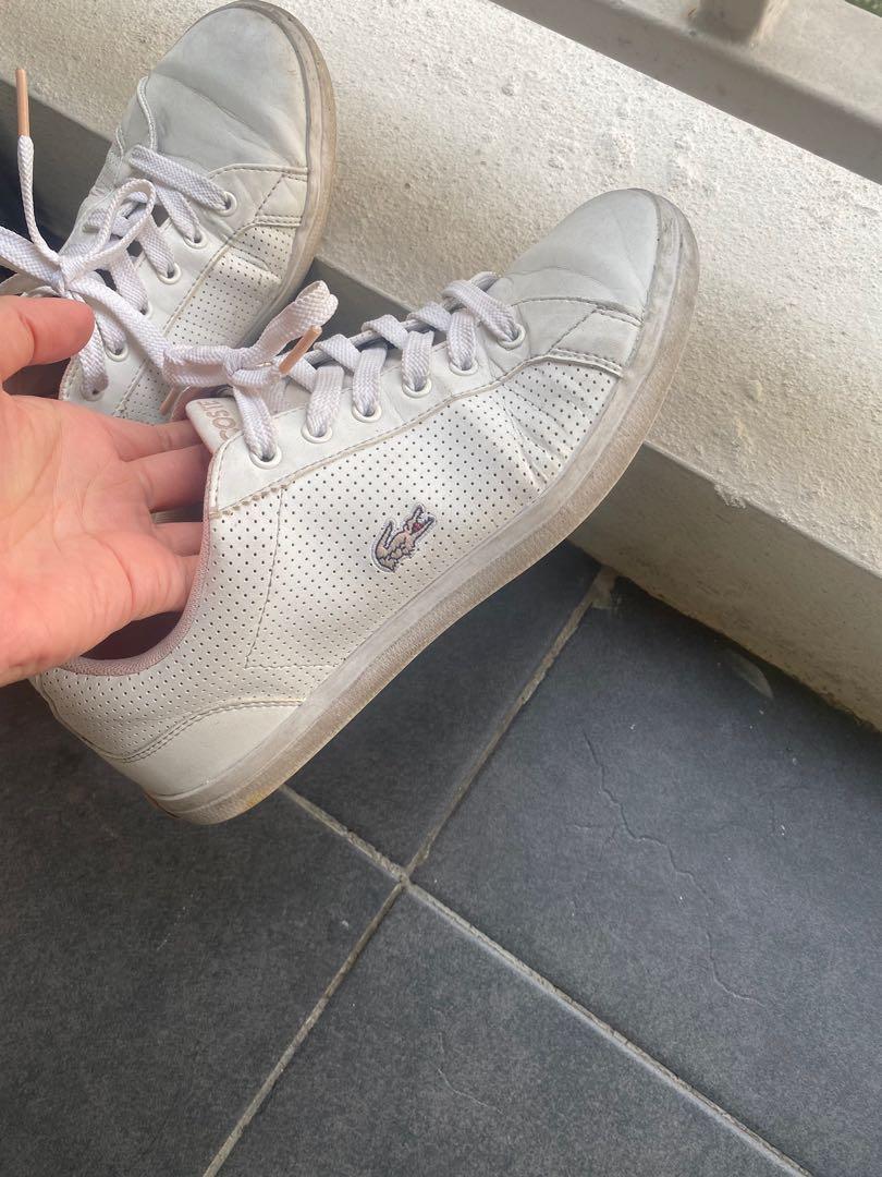 Lacoste outlet pink shoes