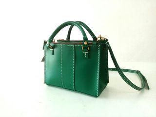 "genuine  leather handmade sling bag" "Offer"