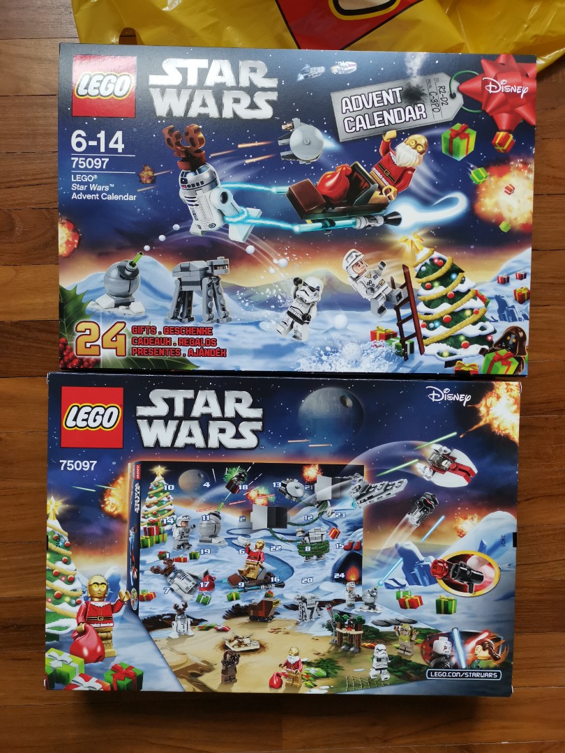 Lego star wars sales advent calendar 2015