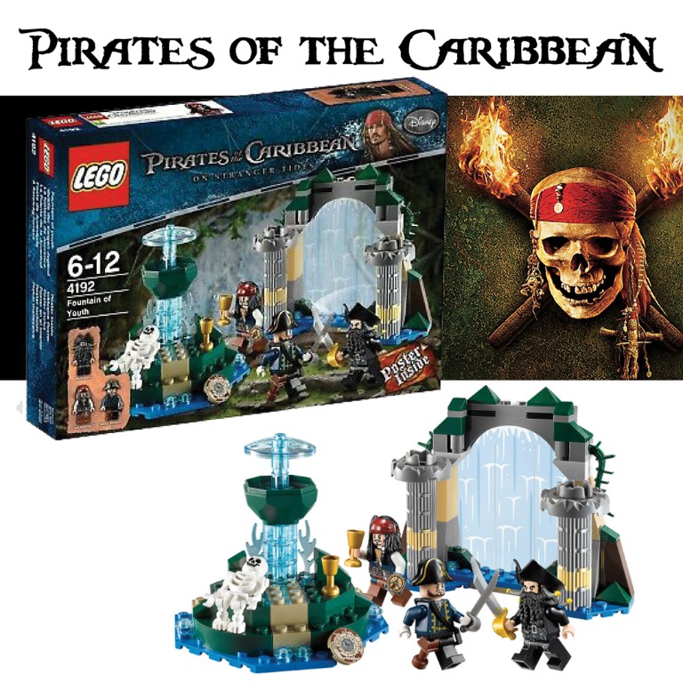 Lego Pirates Of The Caribbean On Stranger Tides 4192 Fountain of