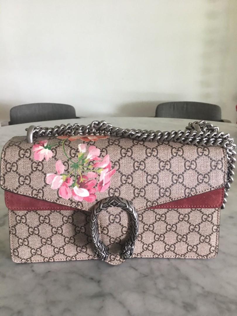 Like New Gucci Dionysus Blooms Print Luxury Bags Wallets on