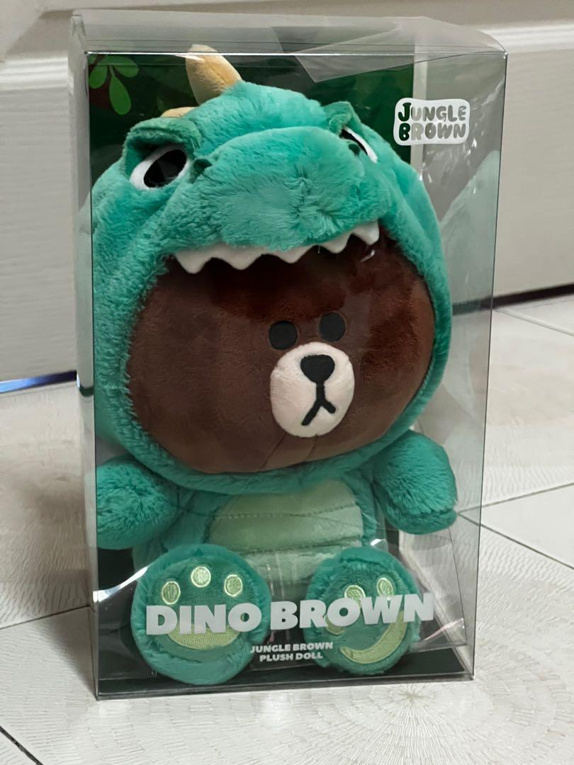 Line brown bear online dinosaur