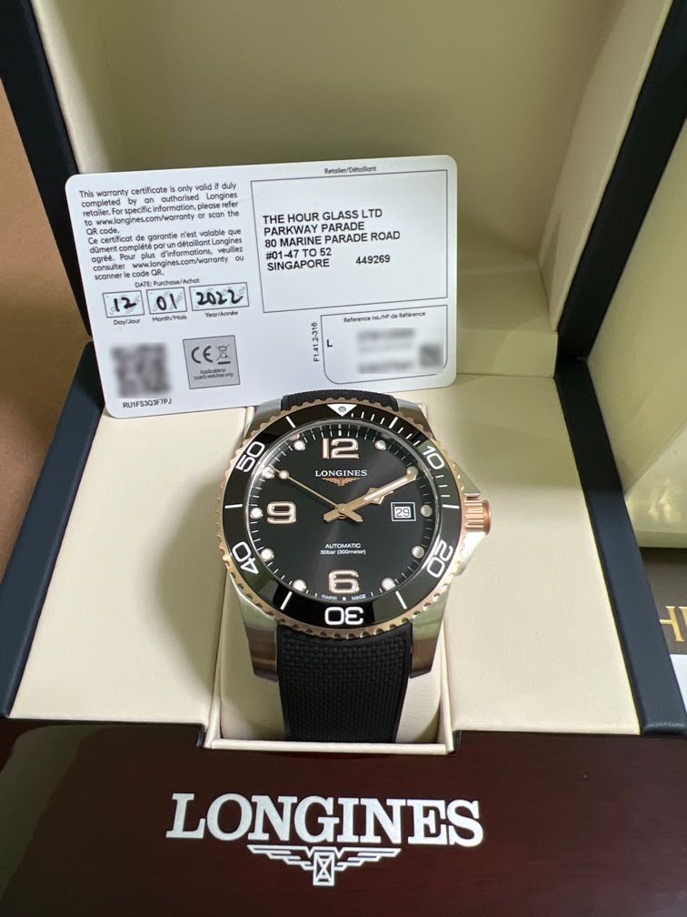 Longines hydroconquest two clearance tone