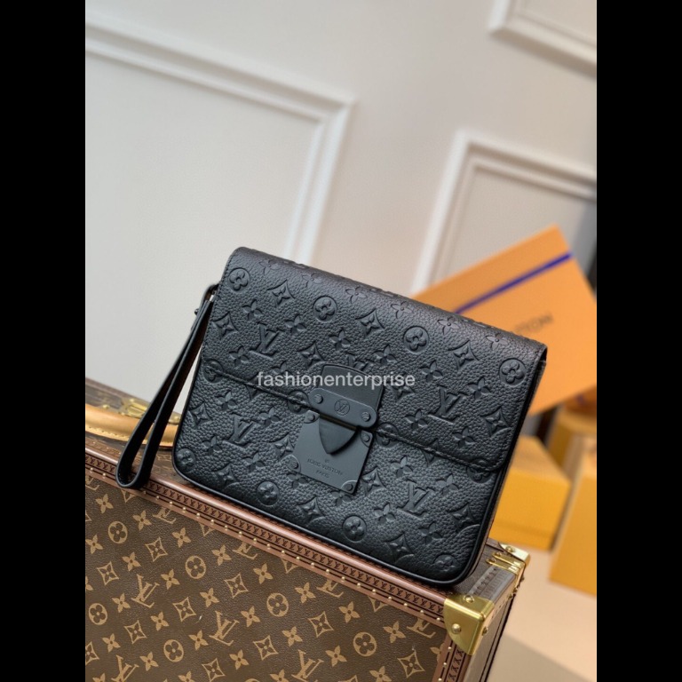 Louis Vuitton S Lock A4 Pouch – The Luxury Exchange PDX