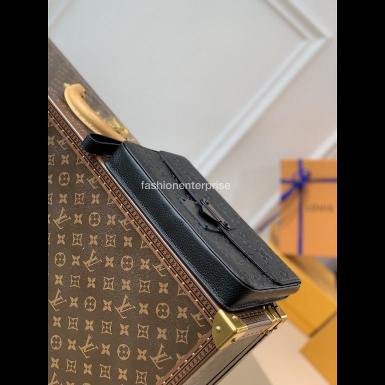 Túi - Clutch Louis Vuitton S Lock A4 Pouch CLA4 - LOUIS KIMMI STORE