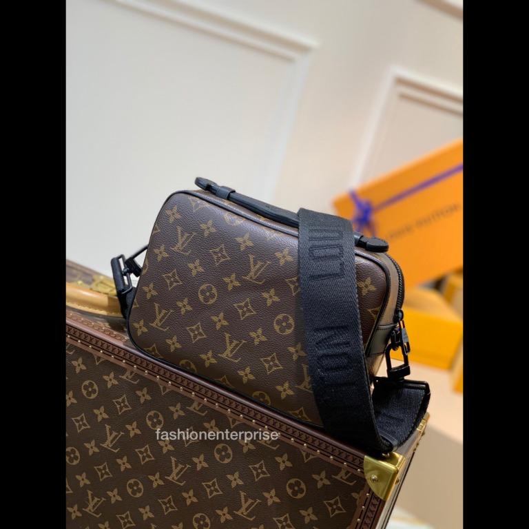 Louis Vuitton S Lock Messenger Monogram Macassar Canvas, Men's Fashion,  Bags, Belt bags, Clutches and Pouches on Carousell