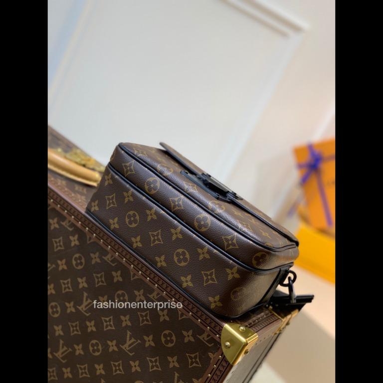 Louis Vuitton MONOGRAM MACASSAR Louis Vuitton S LOCK SLING BAG