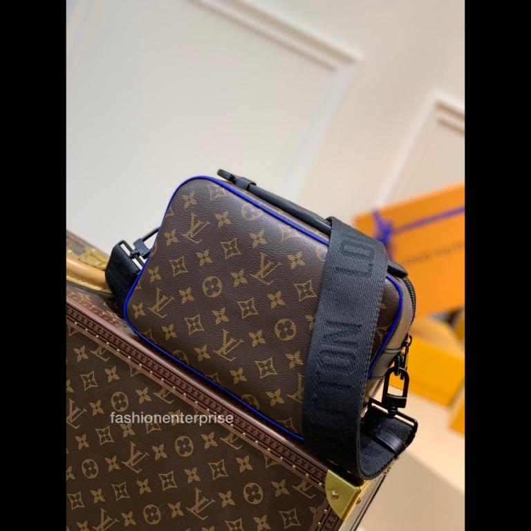 Louis Vuitton Men's 2way Monogram Macassar S Rock Messenger Handbag