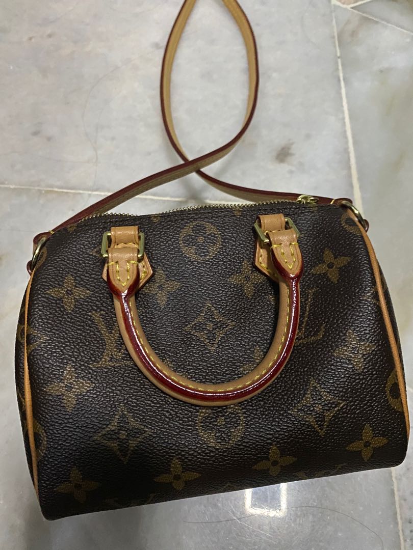 Lv speedy sling bag deals