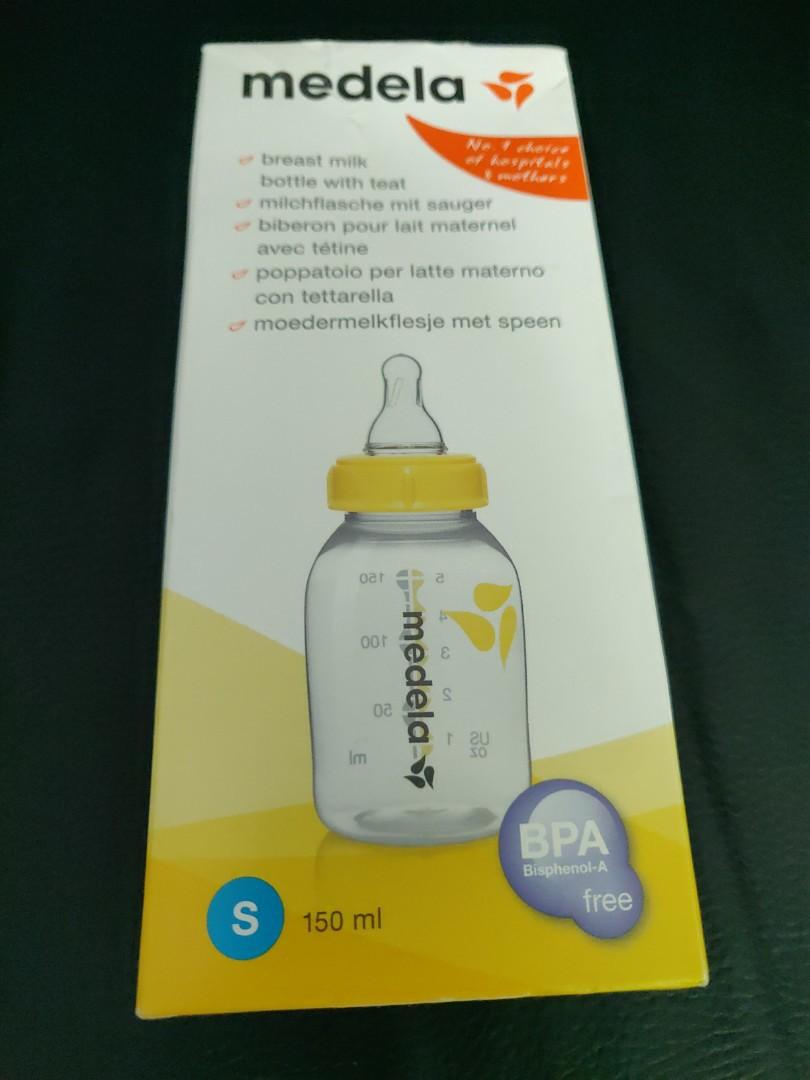 MEDELA BIBERON FOR MATERNAL MILK WITH TETINE - S 150ml