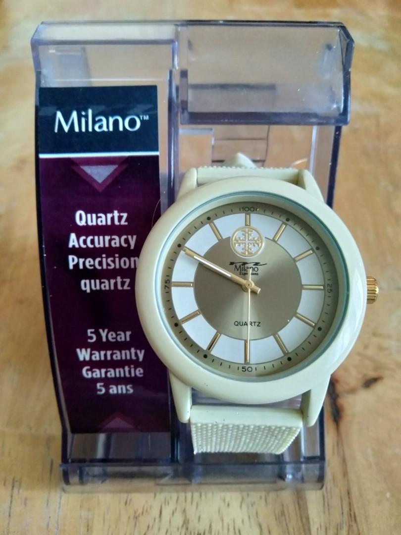 Milano expressions clearance quartz watch