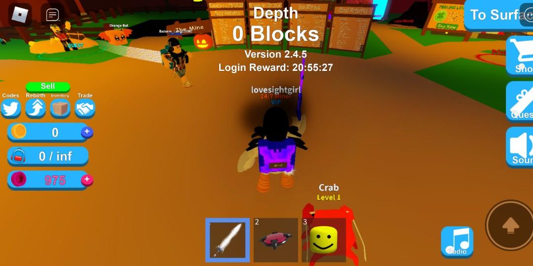 Mining simulator (Category: In-Game Products) located in Singapore. Submitted by looiweixun (Listing ID 1136616023, Image 1). Description: Selling everything in my inv for $100 DM me to see what items Trust me it's worth ur $100 Or you can trade for pet sim x stuff too👍.