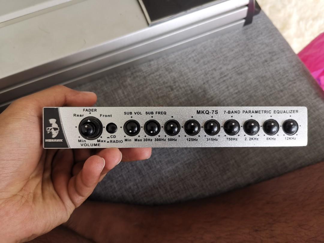 Mohawk 7 Band Preamp/Equaliser, Auto Accessories on Carousell