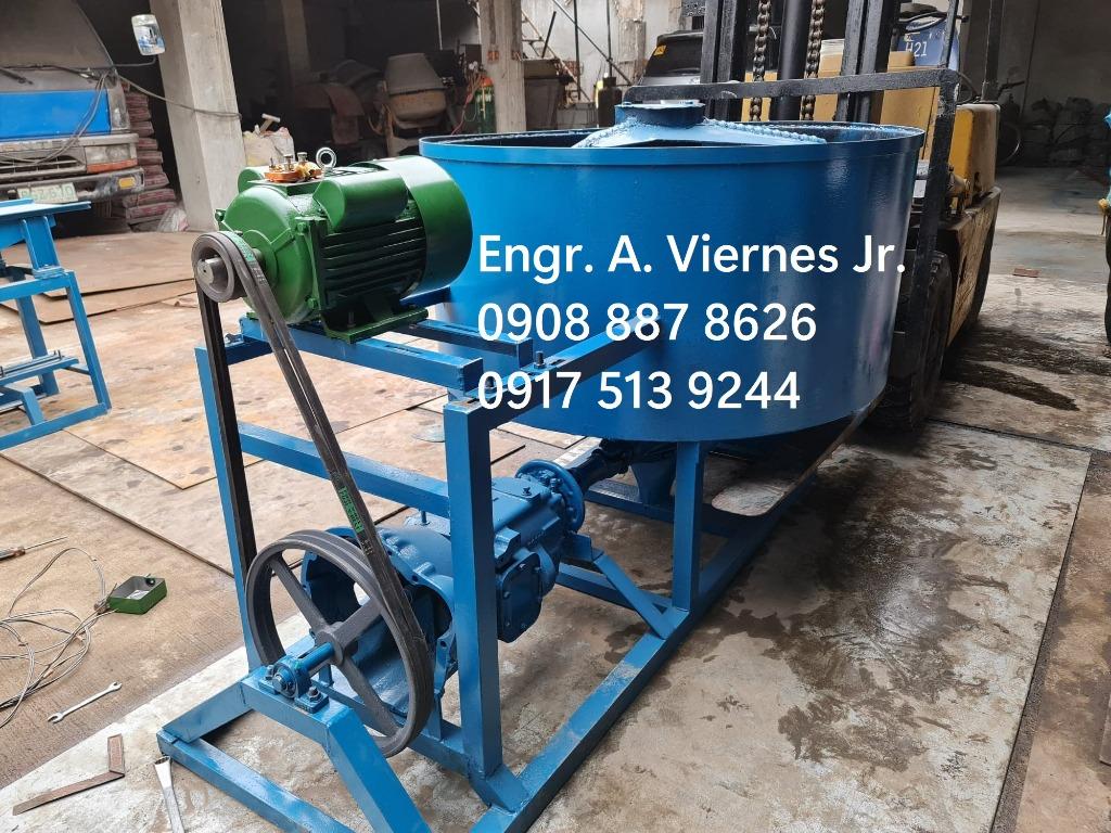 Mortar Mixer for Hollow Block Making, Commercial & Industrial