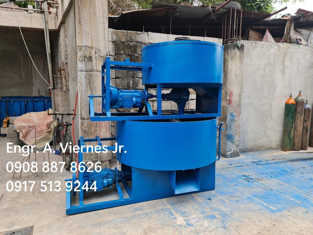 Mortar Mixer for Hollow Block Making, Commercial & Industrial