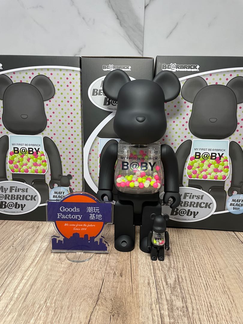 特価公式MY FIRST BE@RBRICK B@BY MATT BLACK 1000% その他