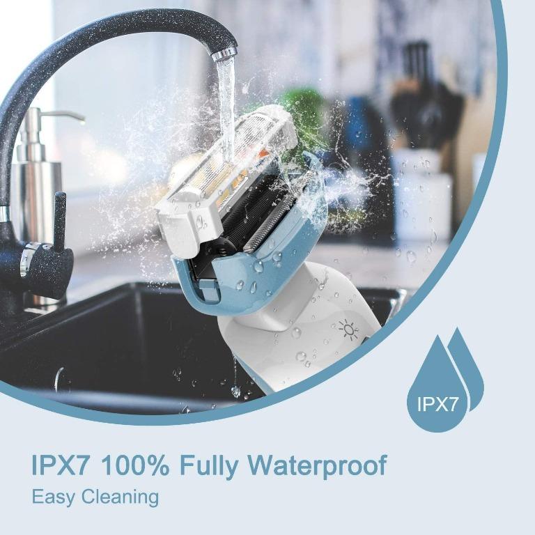 New Stock! Brori Electric Lady Shaver Womens Razor Bikini Trimmer for