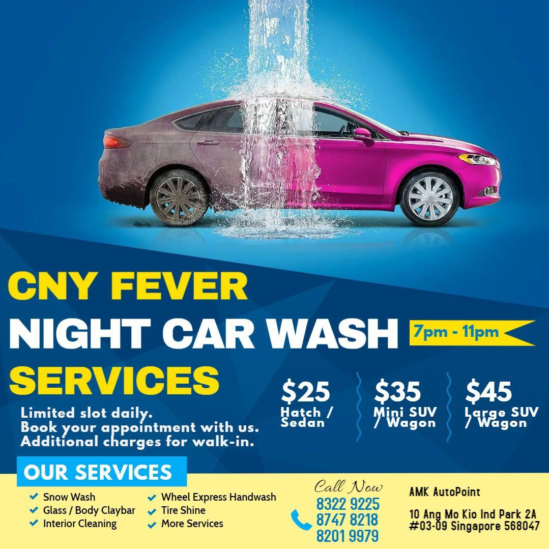 night-car-wash-car-accessories-car-workshops-services-on-carousell