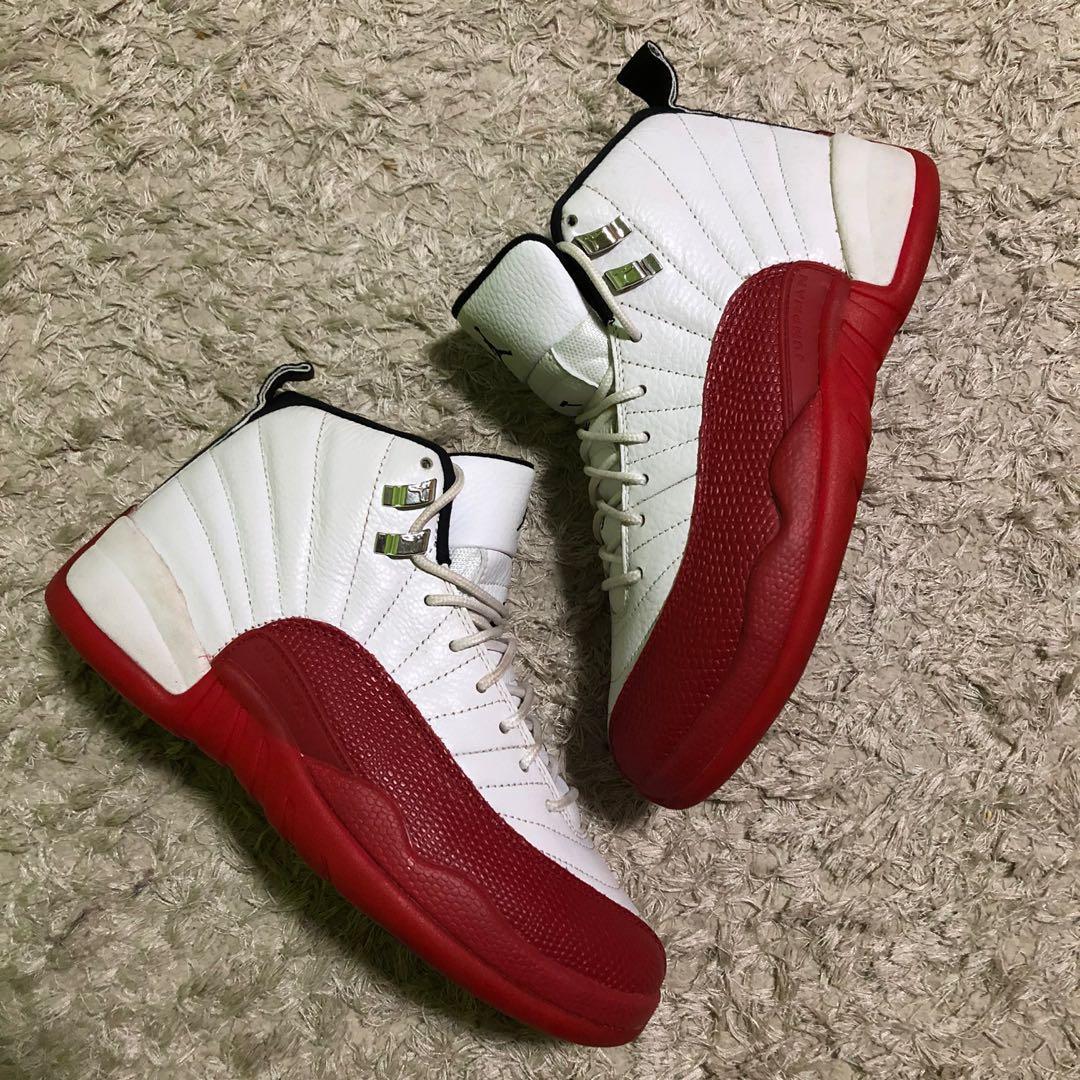 Jordan 12 clearance red size 5