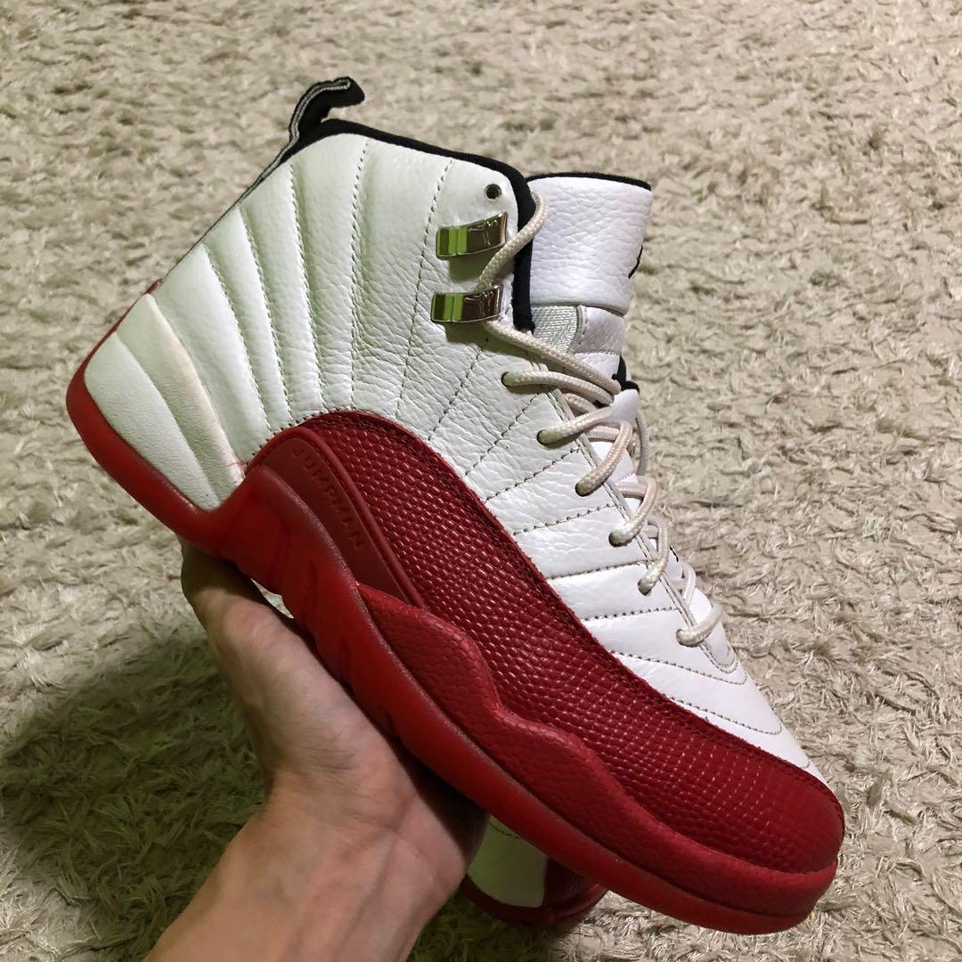 Nike Air Jordan 12 Retro Cherry 2009 Sample tag size UK8.5
