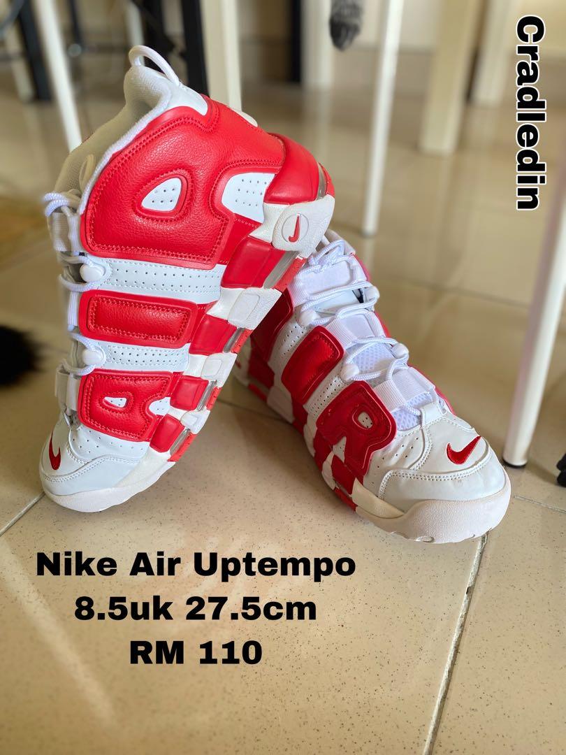 Nike air uptempo cheap supreme rojas