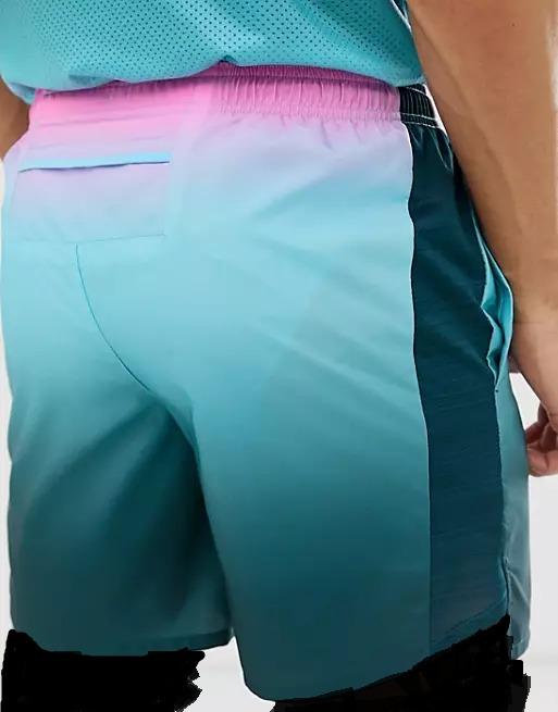 Nike Dri fit Miler Running Challenger Pinwheel running short