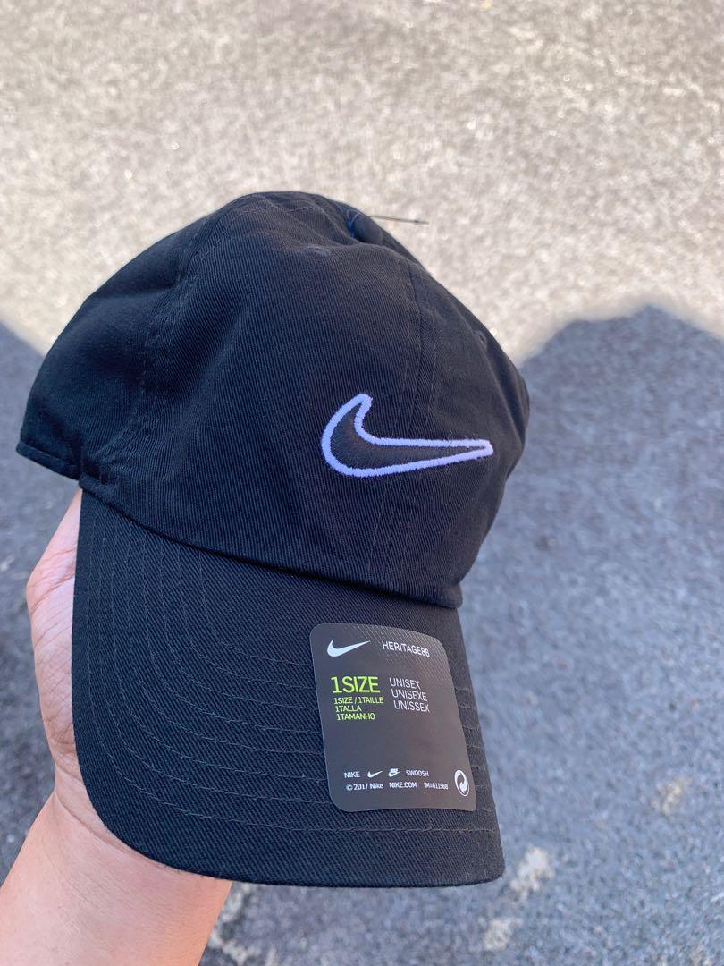 Nike embroidered swoosh cap online